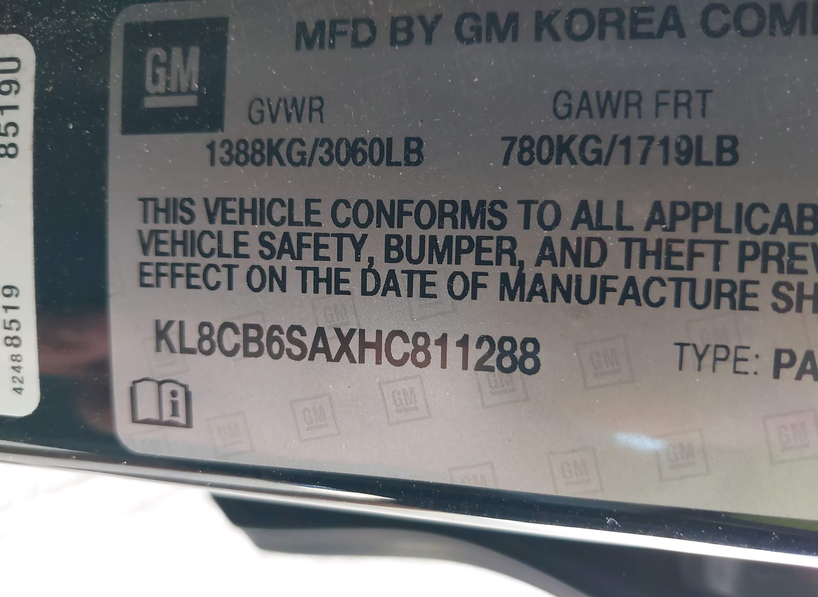 Chevrolet Spark 2017