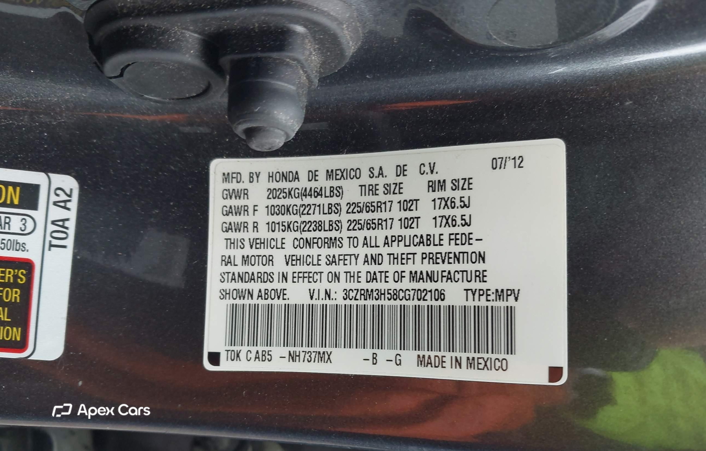 Honda CR-V 2012