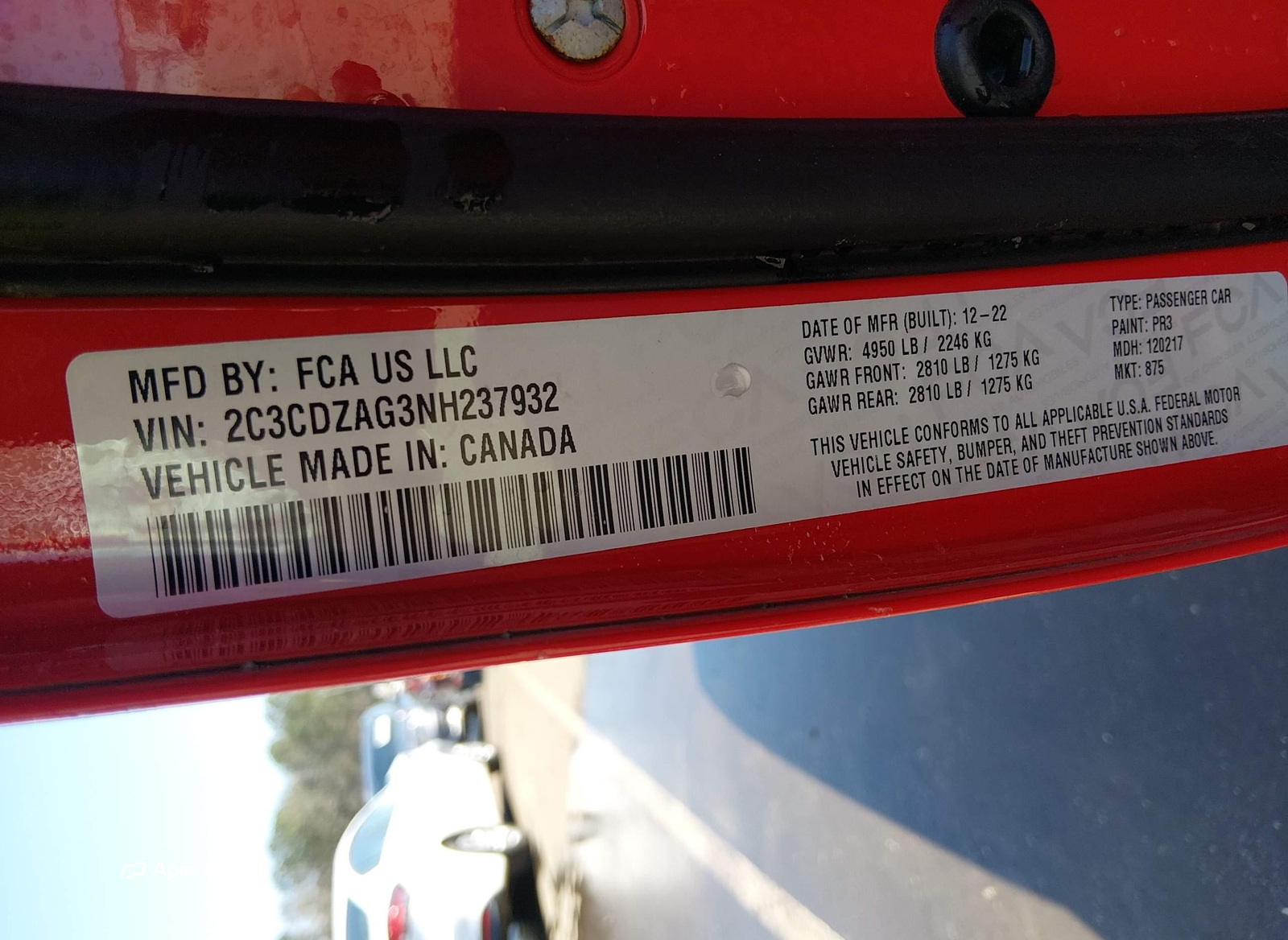 Dodge Challenger 2022