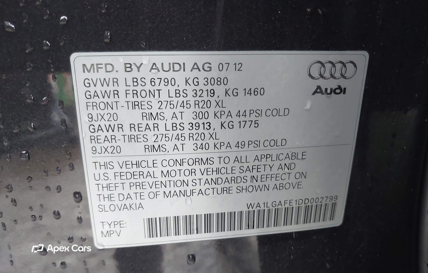 Audi Q7 2013