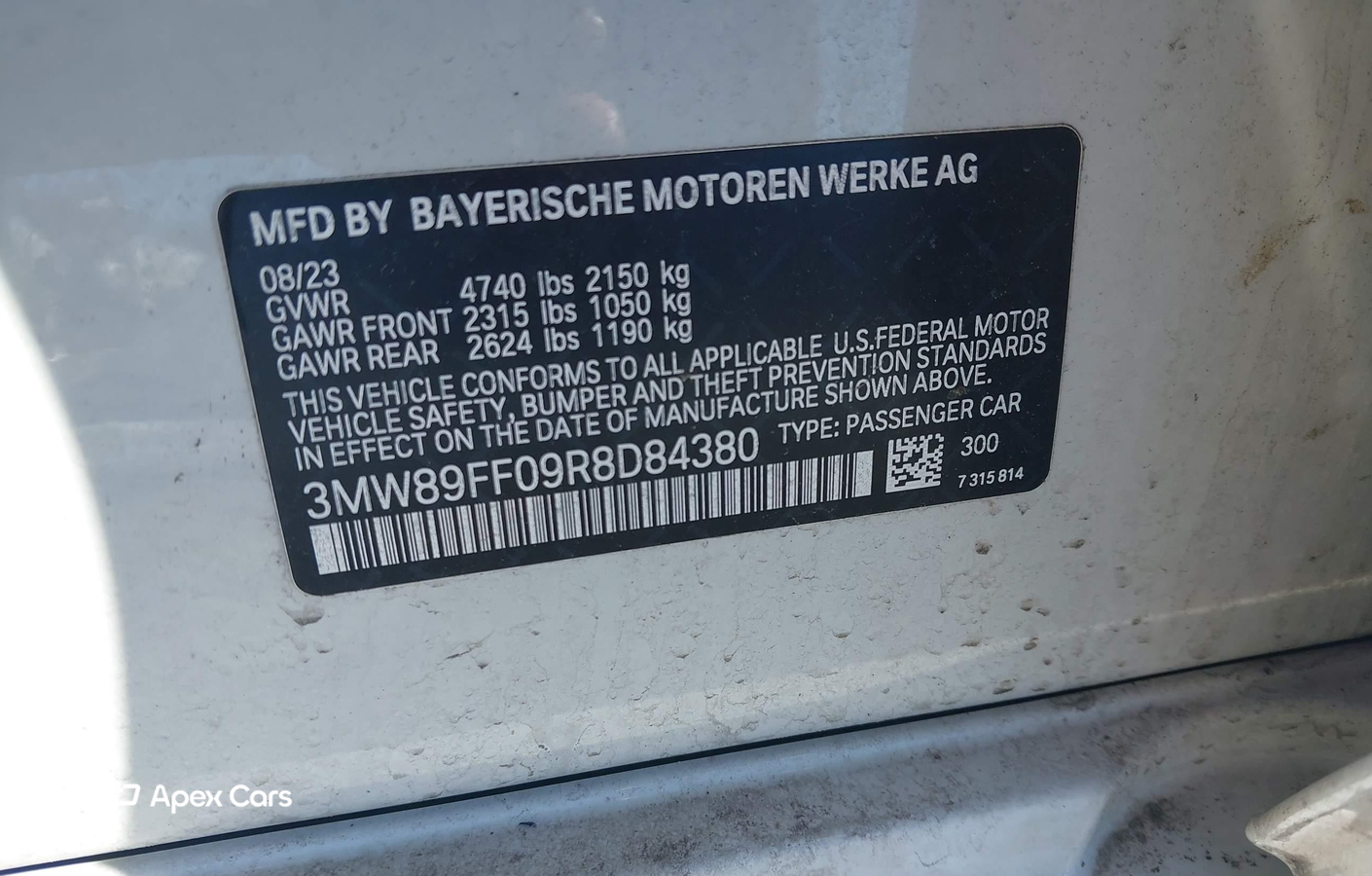 BMW Series 3 2024