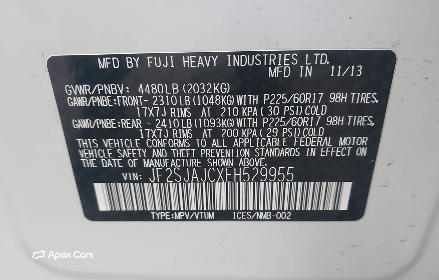 Subaru Forester 2014