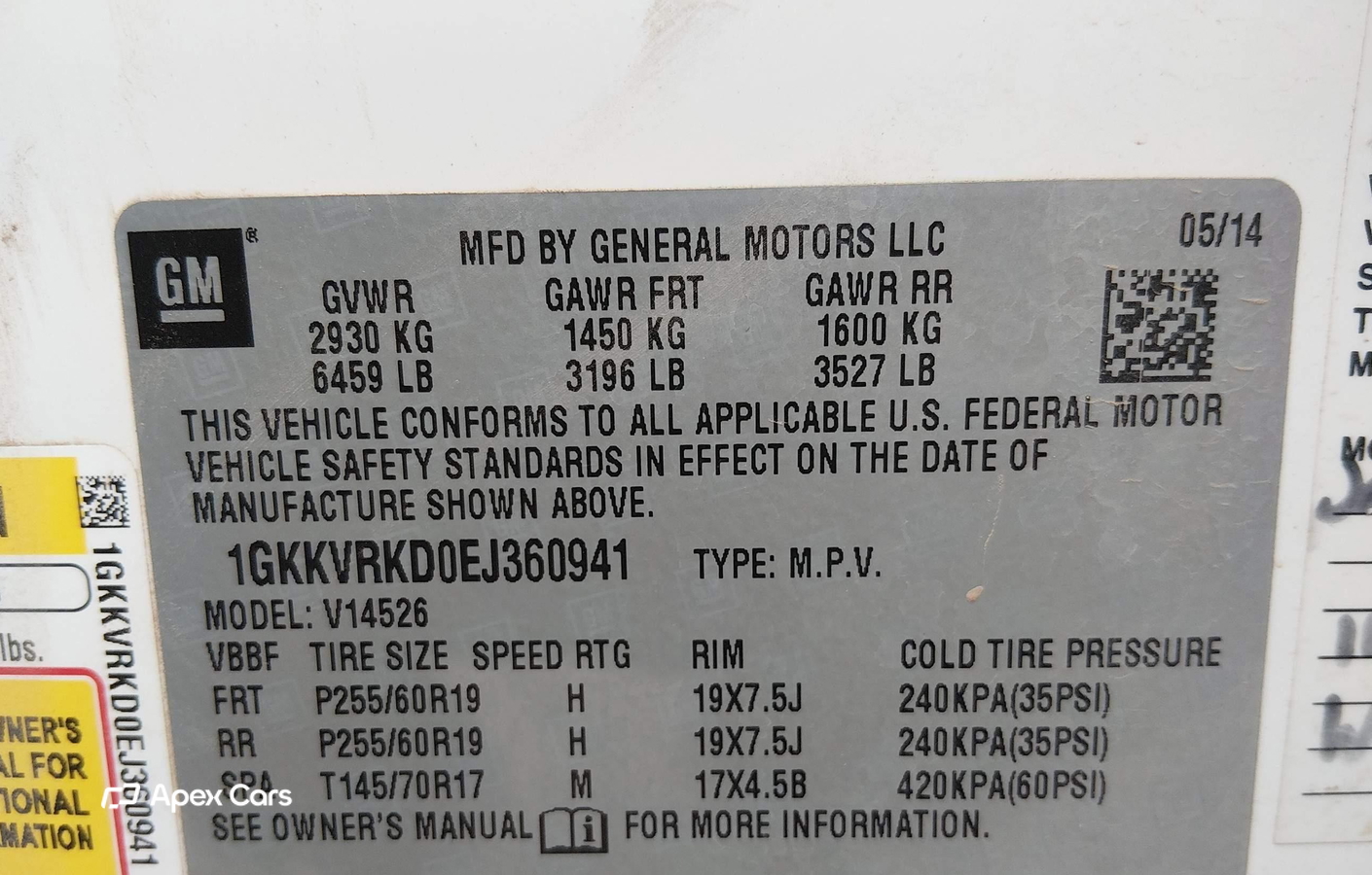 GMC Acadia 2014