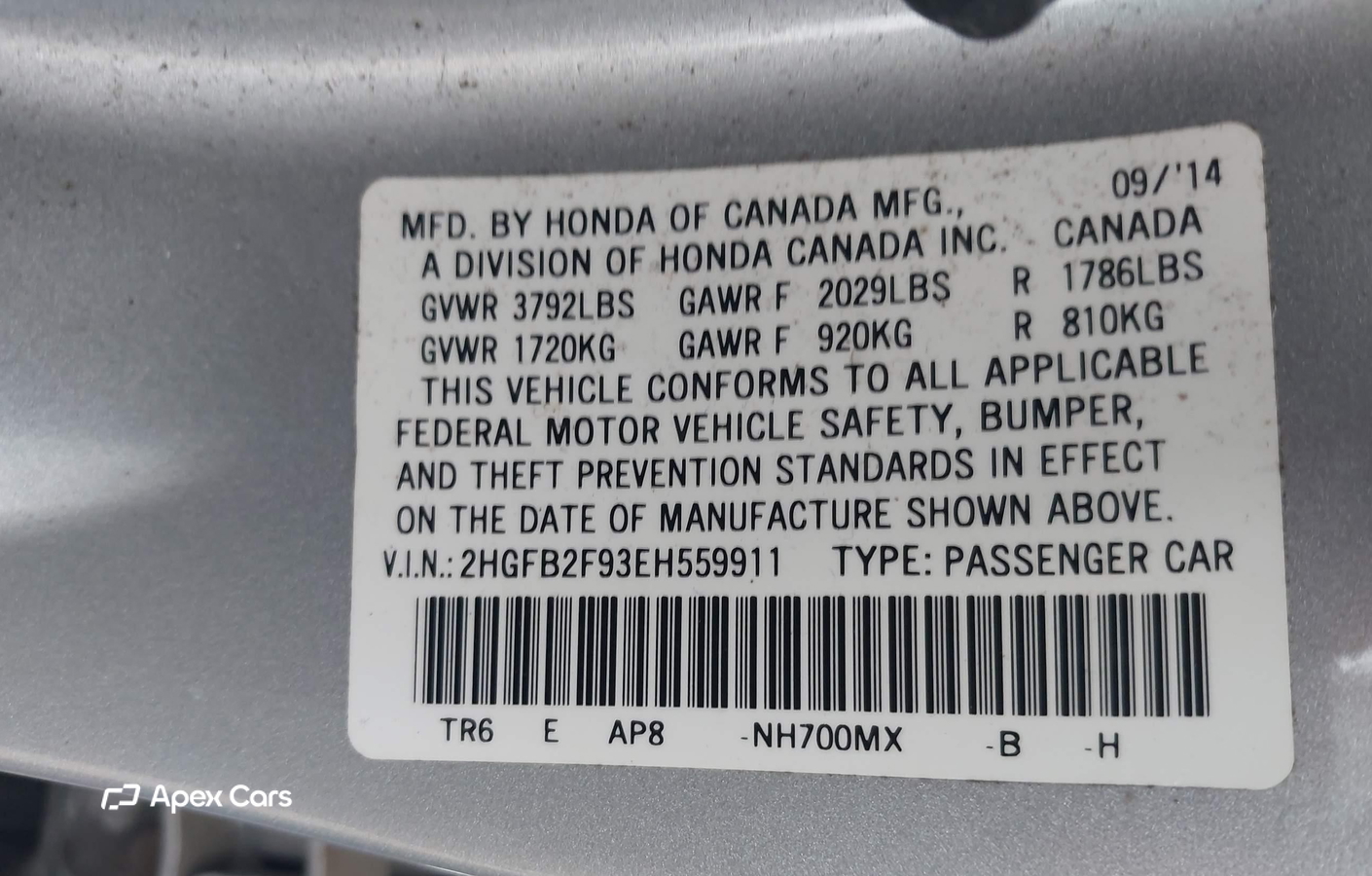 Honda Civic 2014