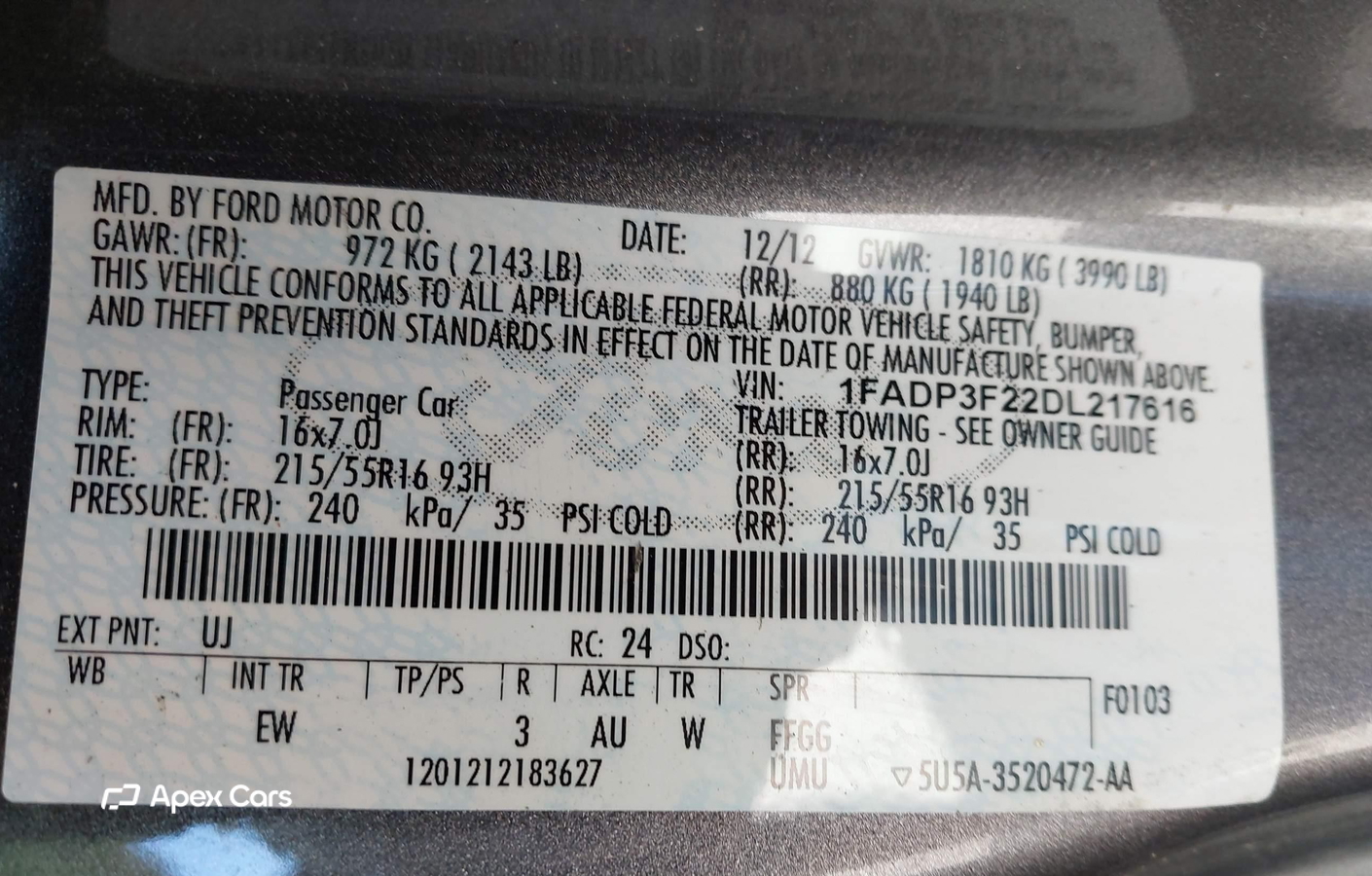Ford Focus 2013