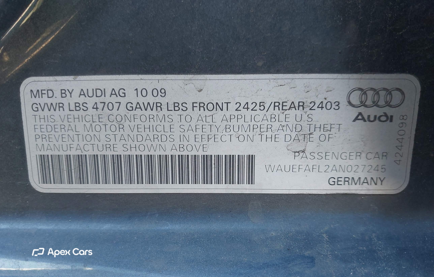 Audi A4 2010