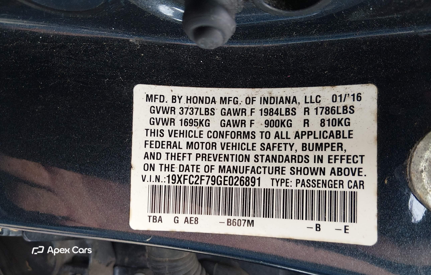 Honda Civic 2016