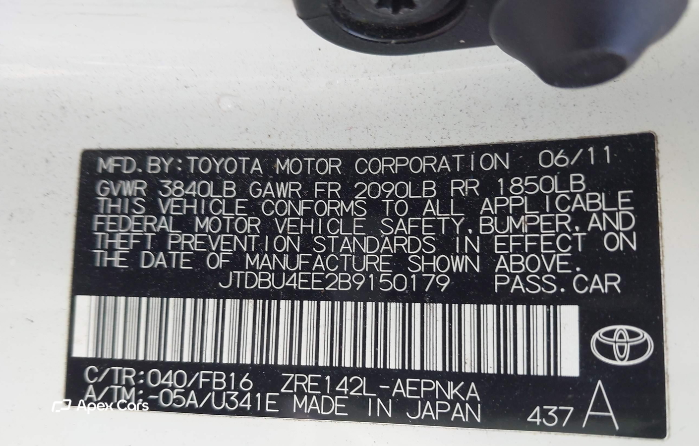 Toyota Corolla 2011