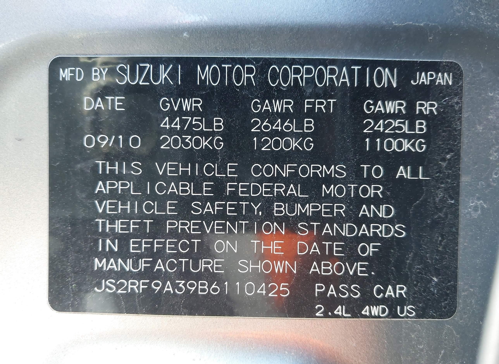 Suzuki Kizashi 2011