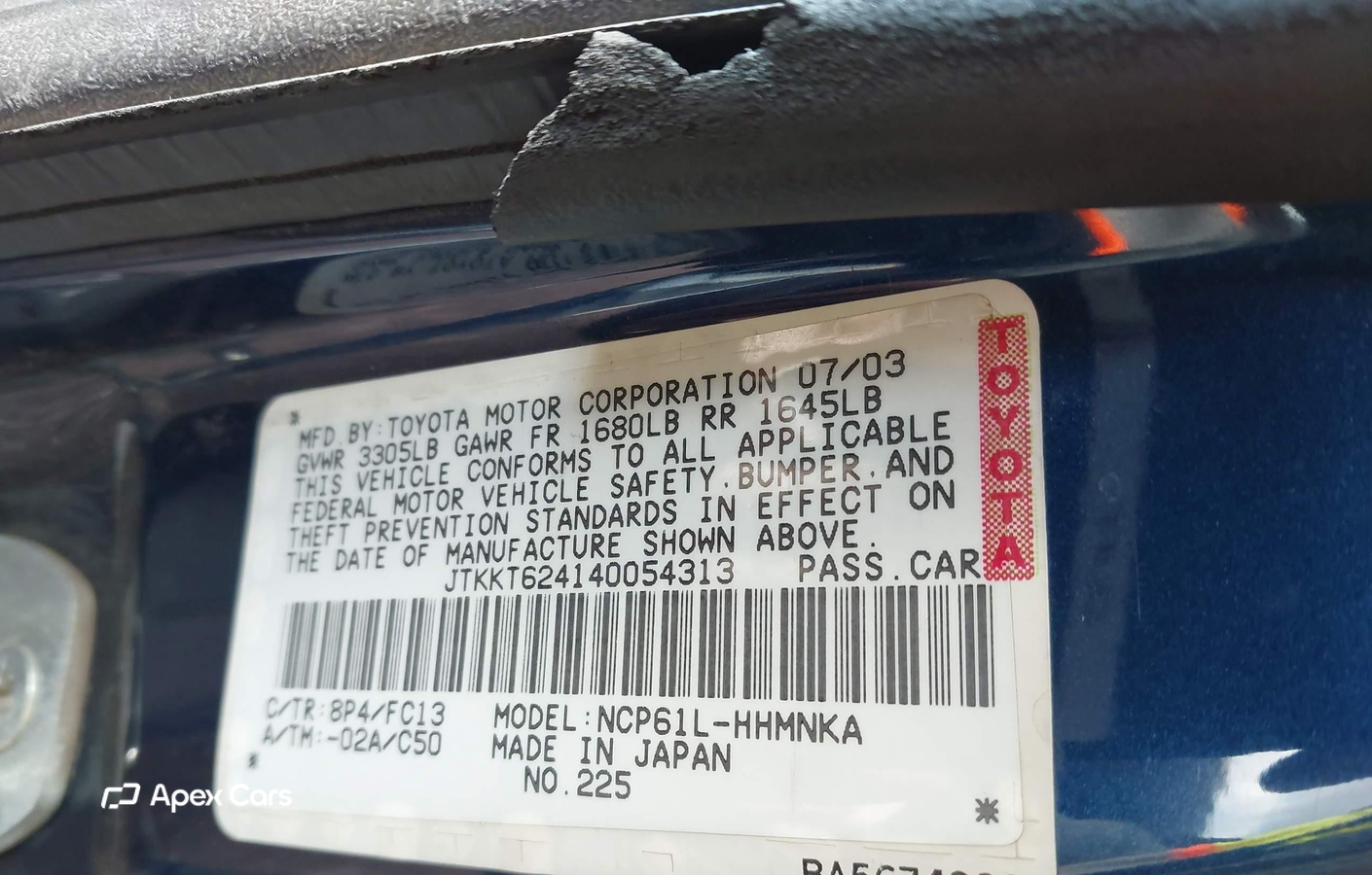 Scion xA 2004