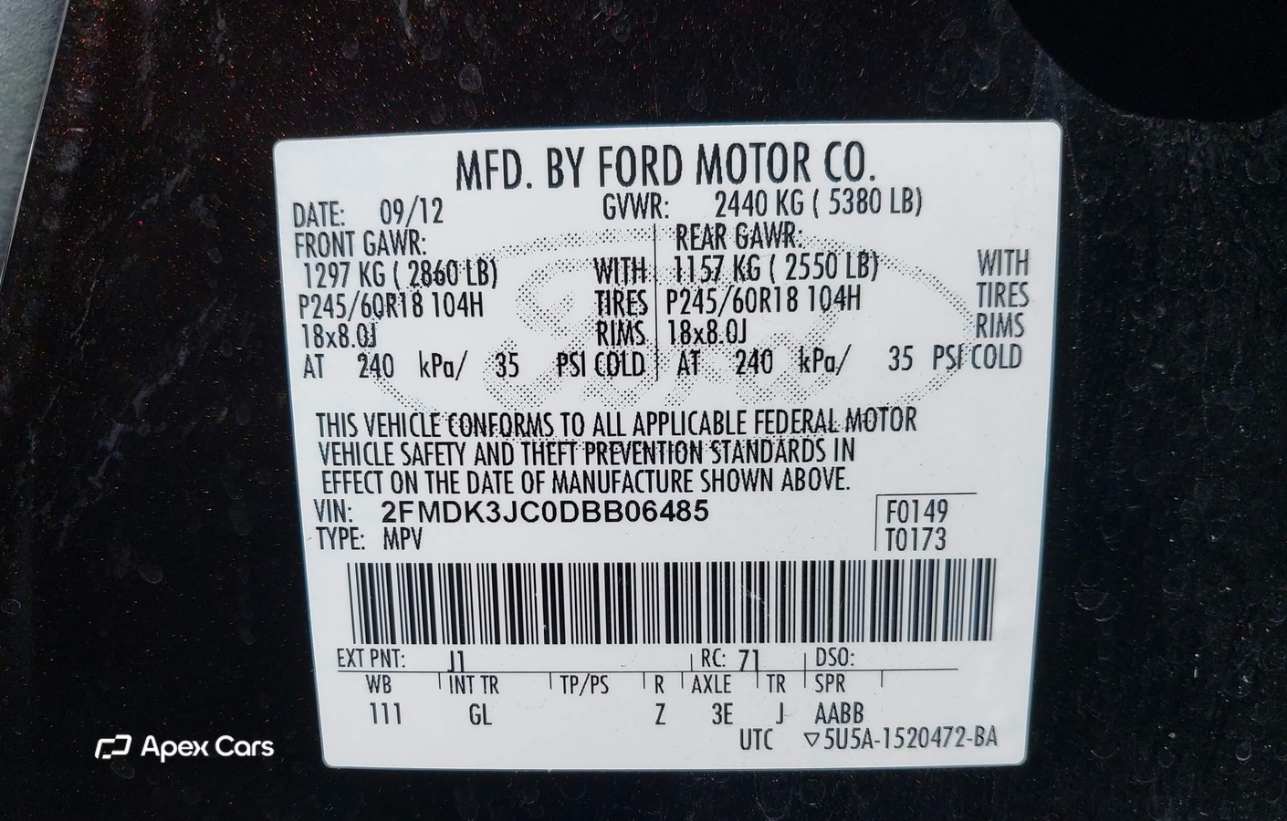 Ford Edge 2013