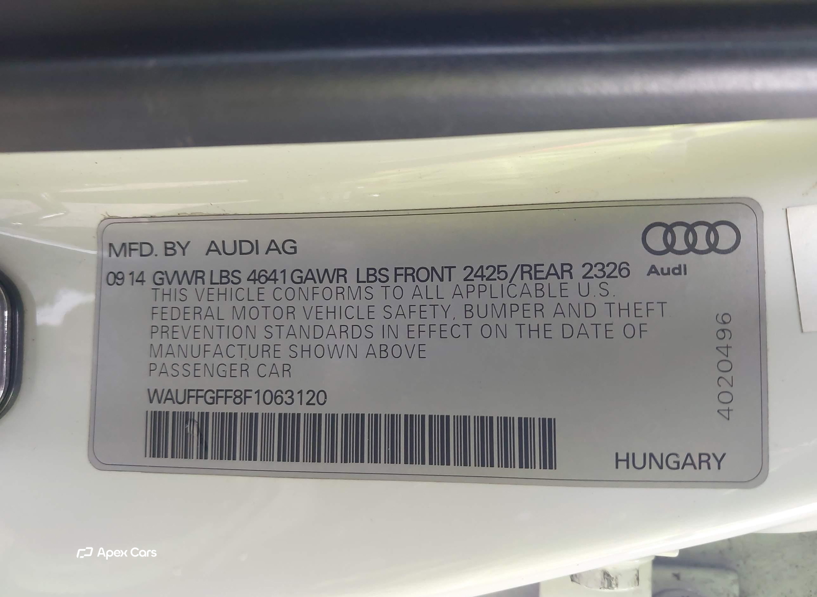 Audi S3 2015