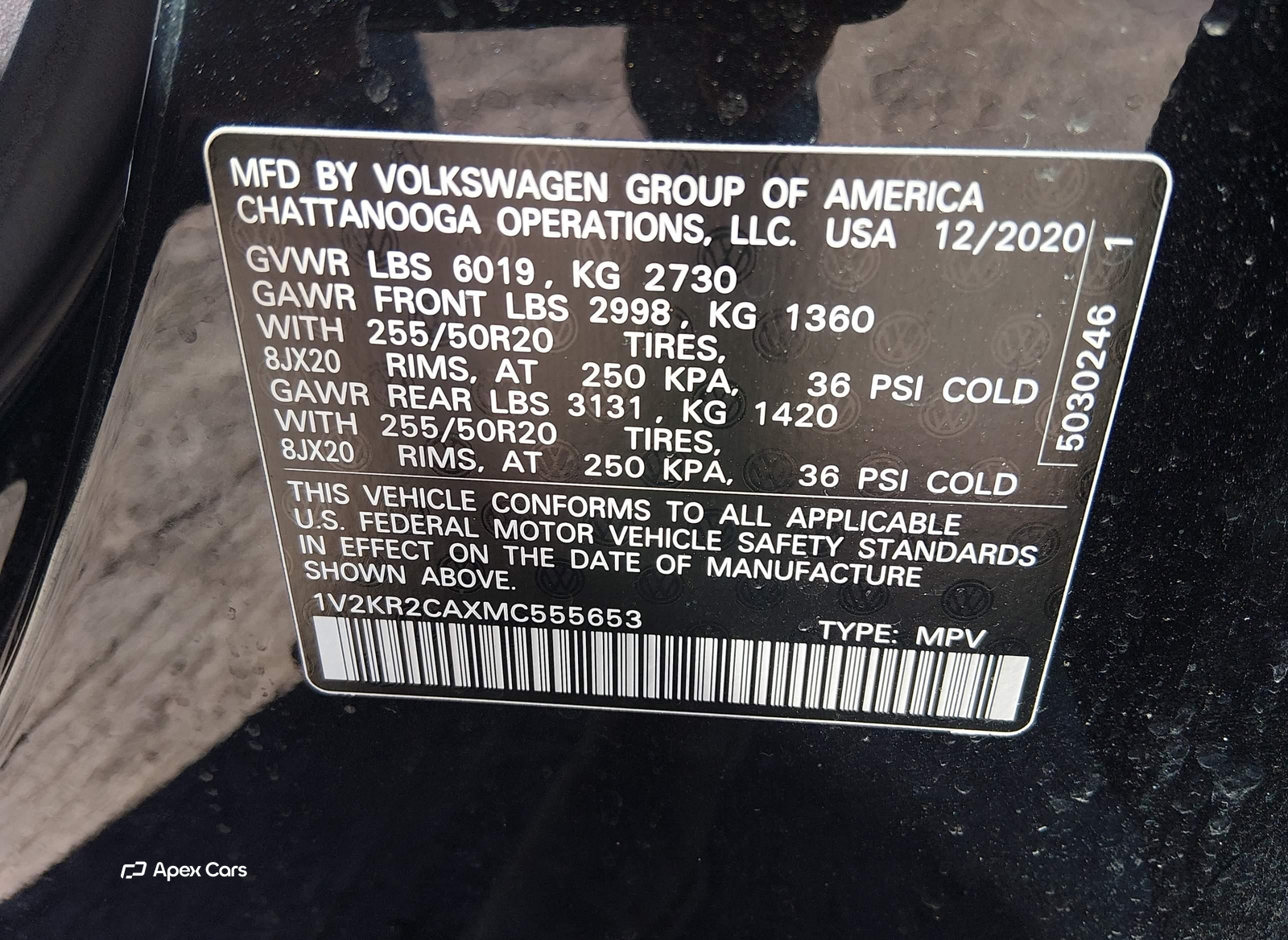 Volkswagen Atlas 2021