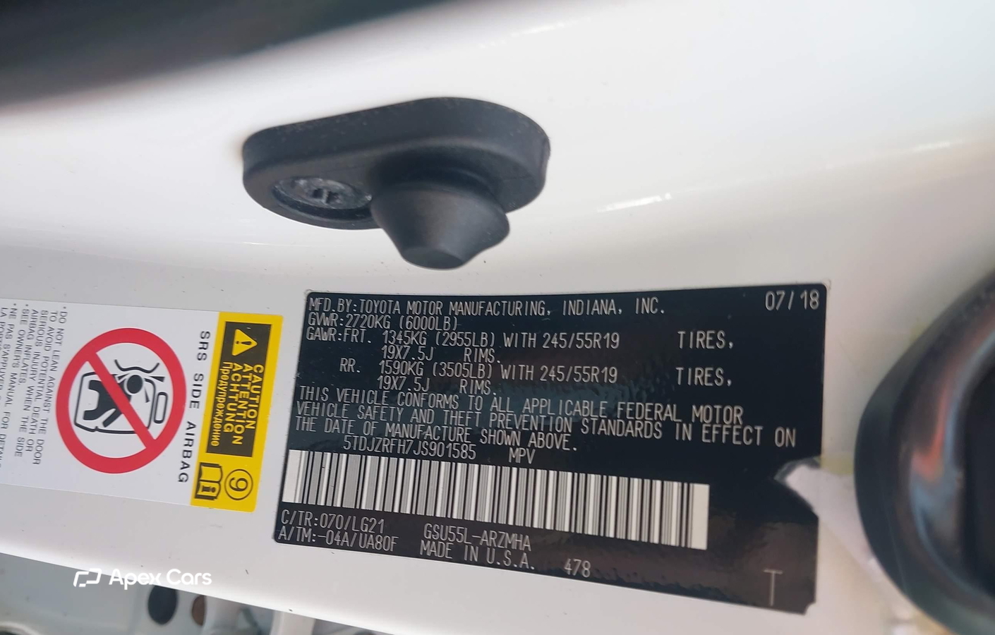 Toyota Highlander 2018