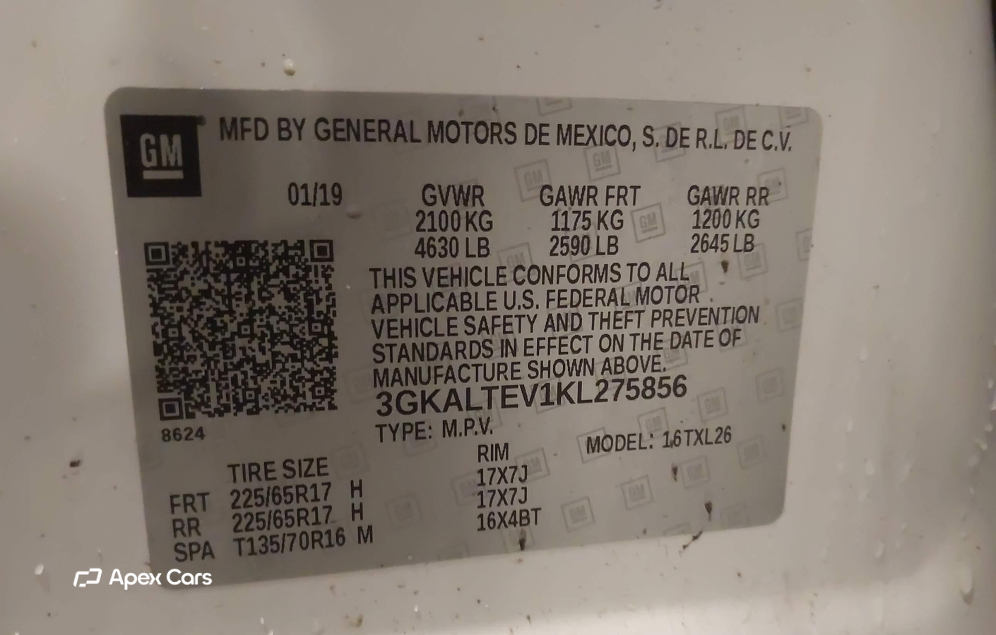 GMC Terrain 2019