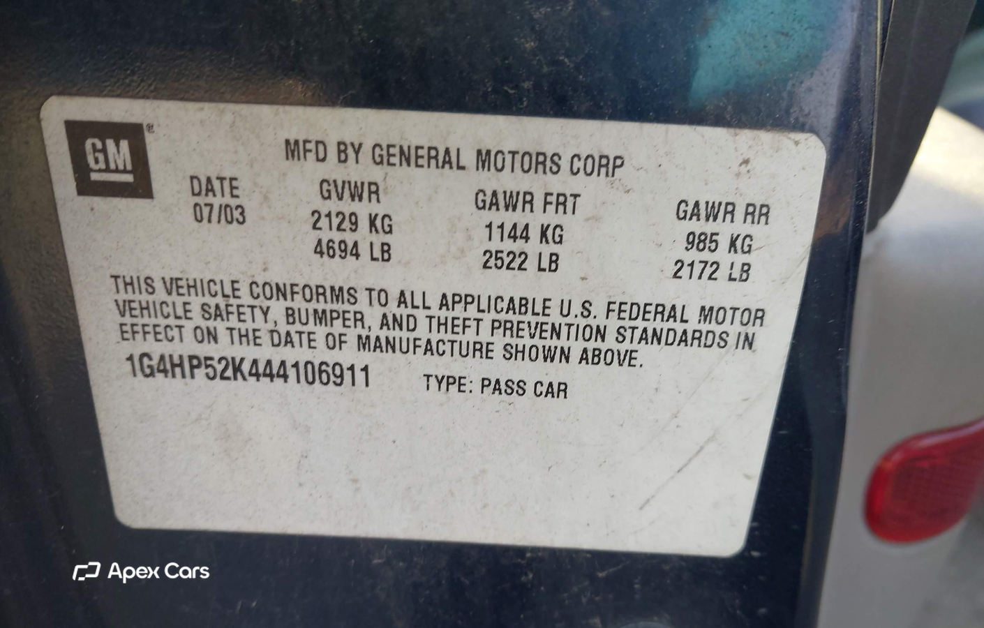 Buick LeSabre 2004