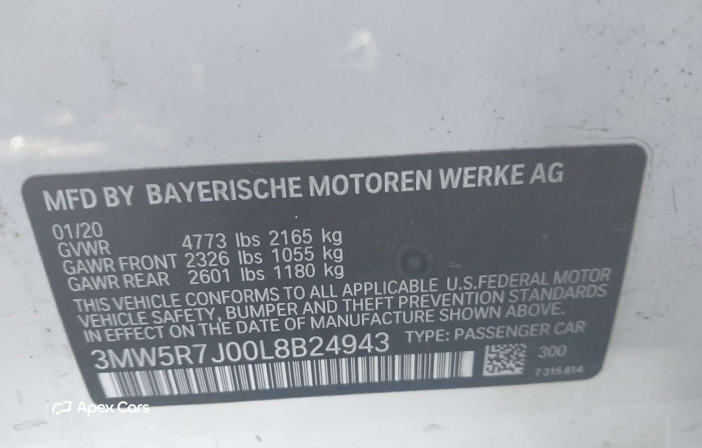 BMW Series 3 2020