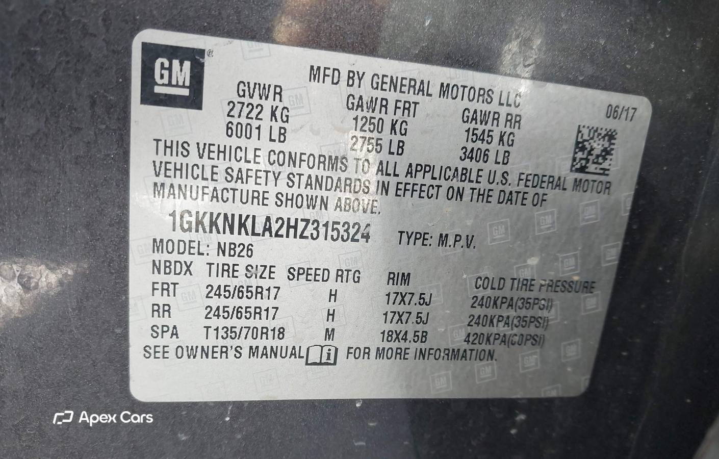 GMC Acadia 2017