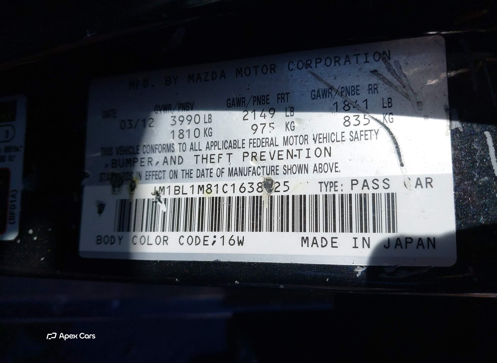 Mazda 3 2012