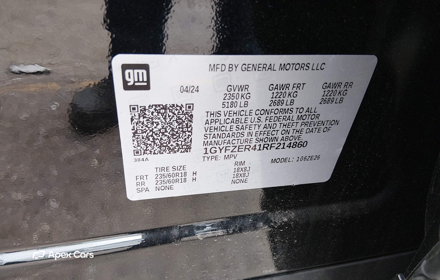 Cadillac XT4 2024