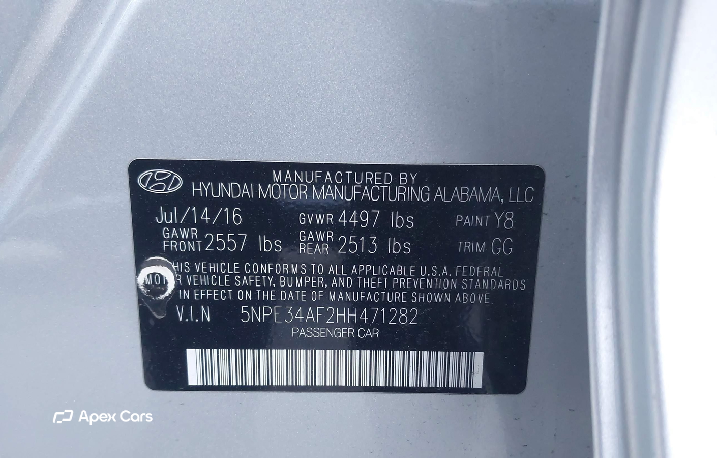 Hyundai Sonata 2017