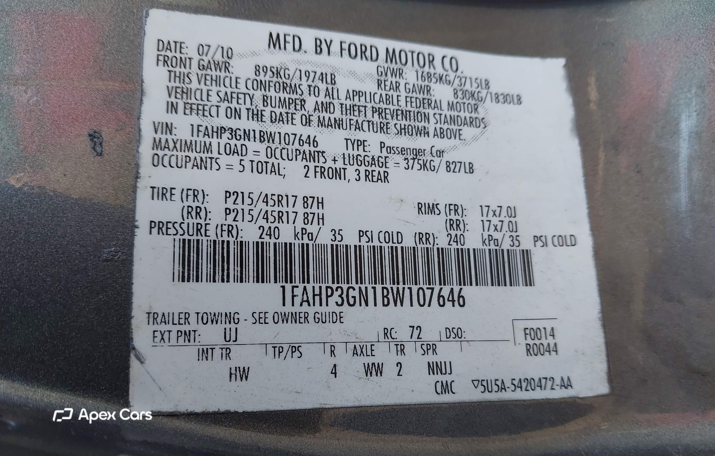 Ford Focus 2011
