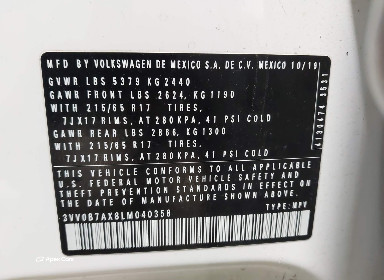 Volkswagen Tiguan 2020