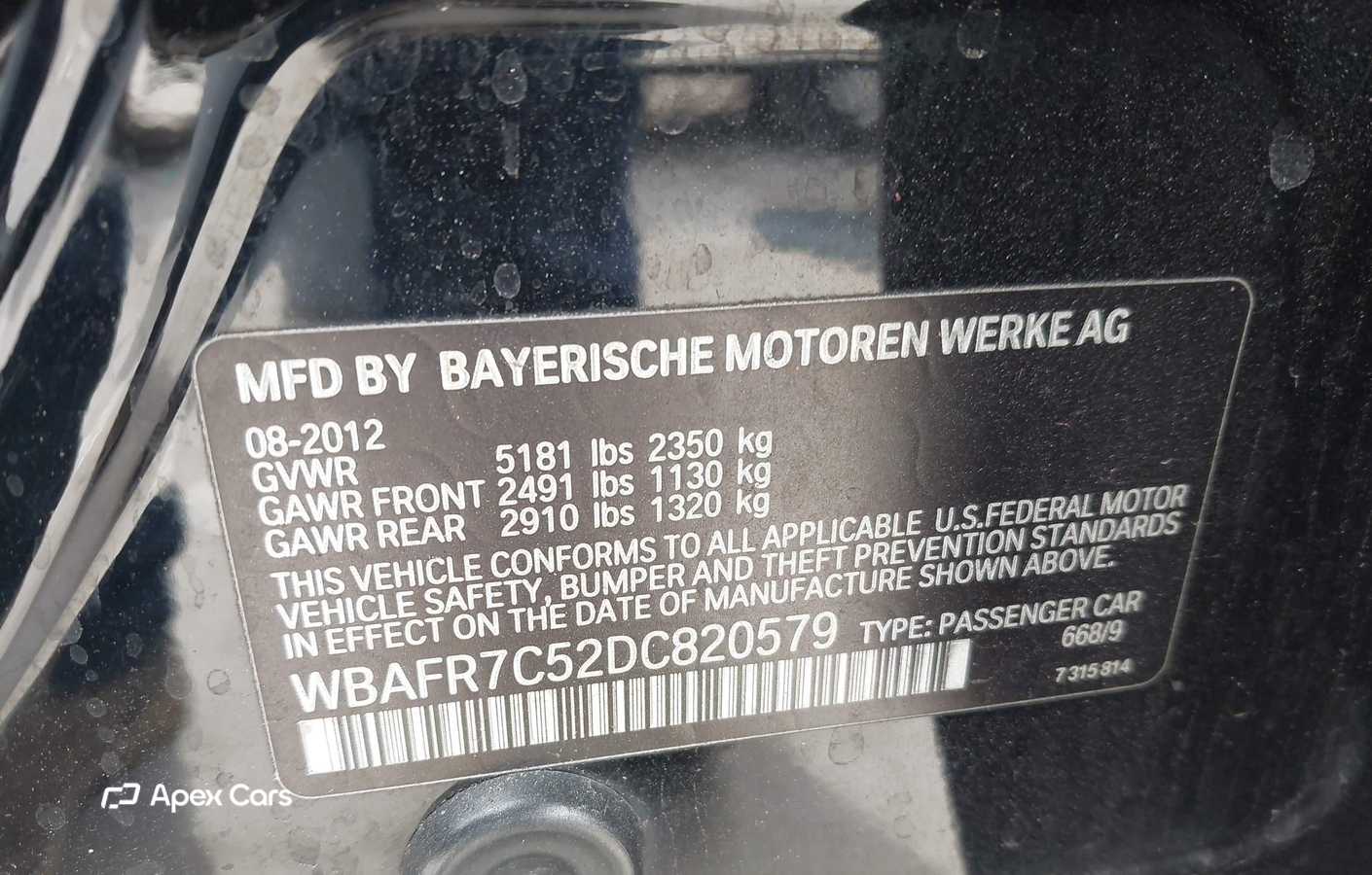 BMW Series 5 2013