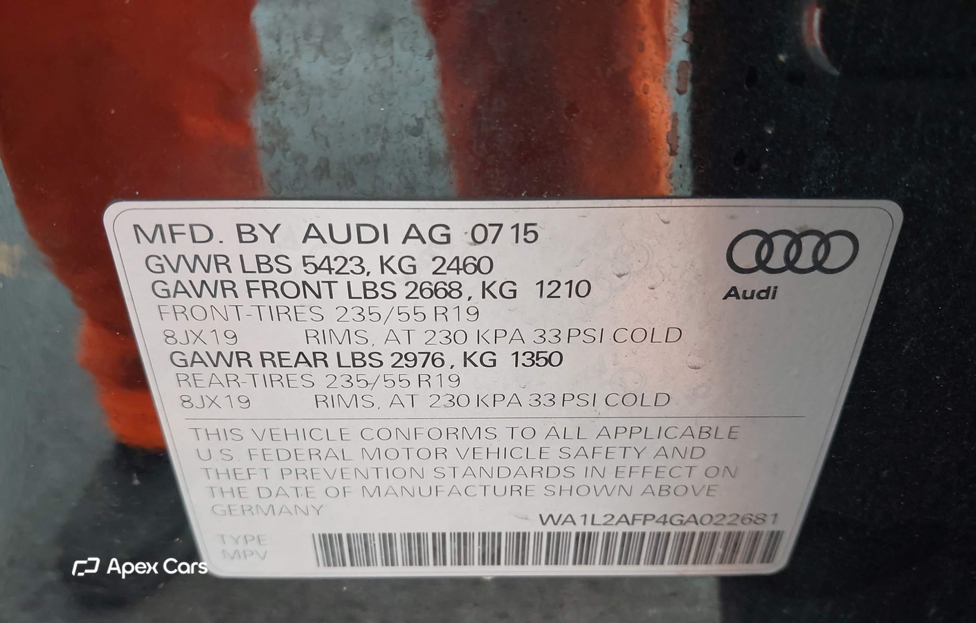 Audi Q5 2016