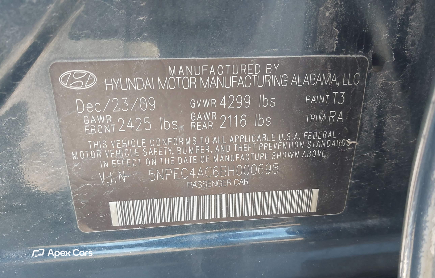 Hyundai Sonata 2011