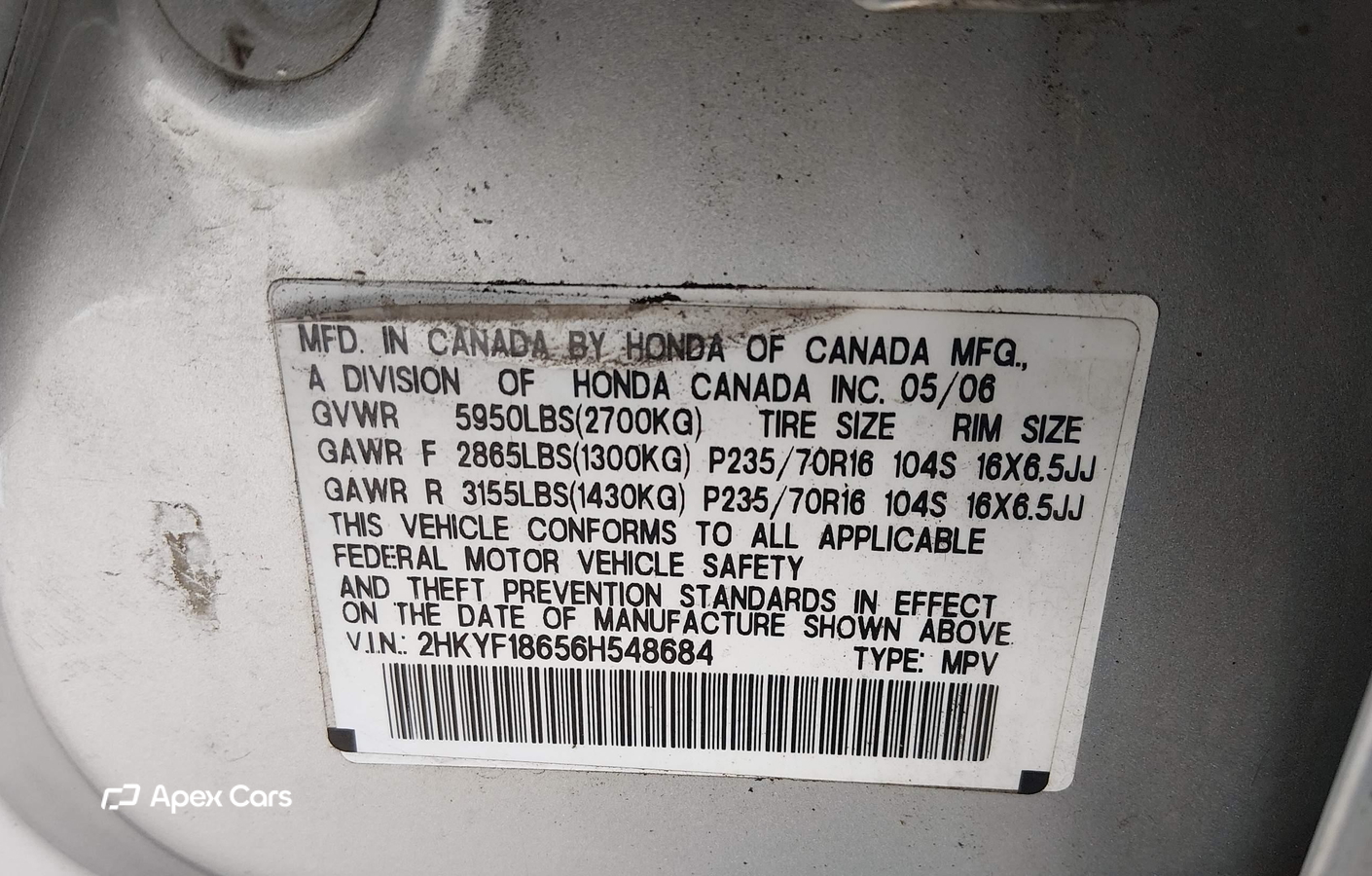 Honda Pilot 2006