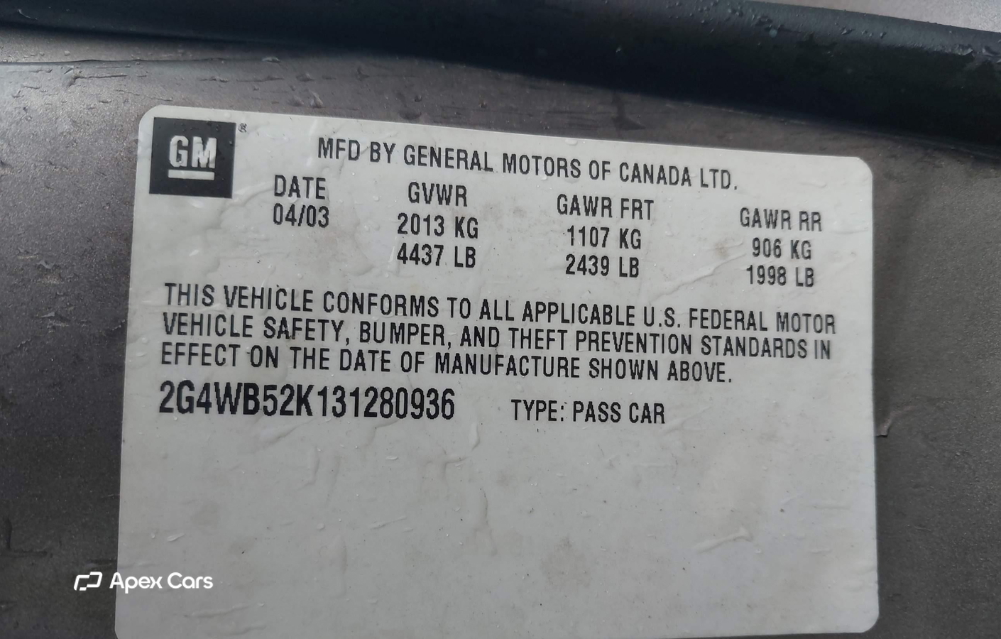 Buick Regal 2003