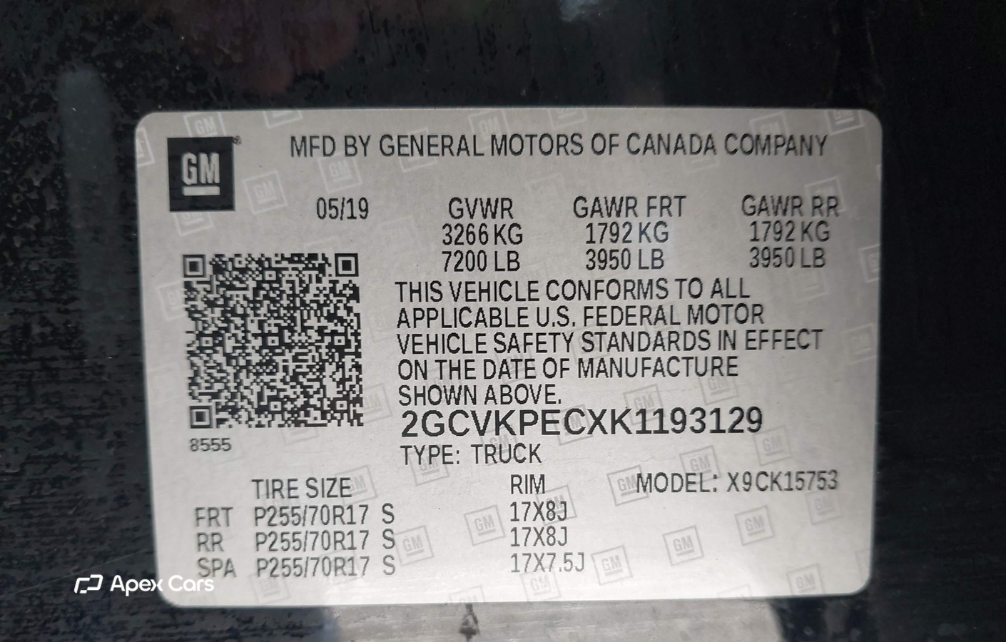 Chevrolet Silverado 2019