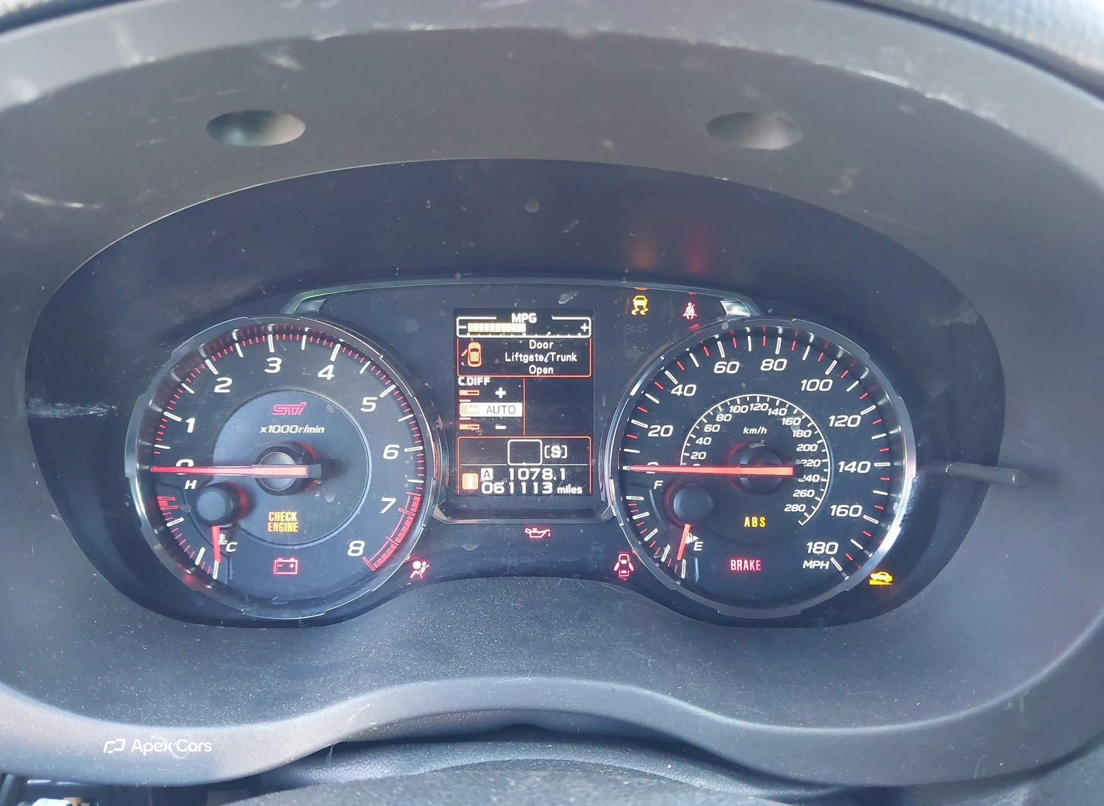 Subaru WRX STi 2020