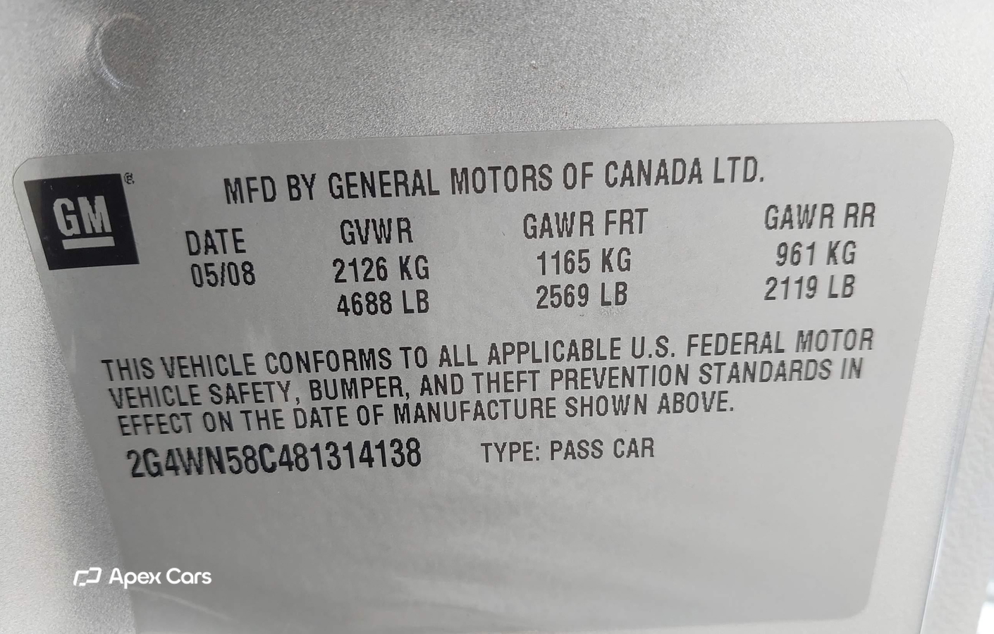 Buick LaCrosse 2008