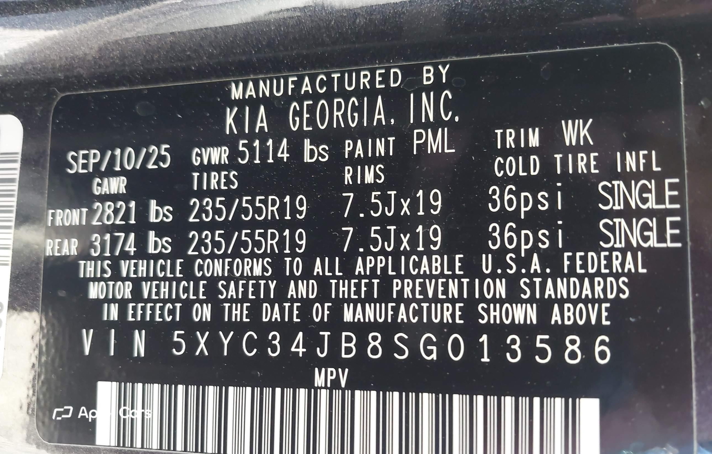 Kia EV6 2025