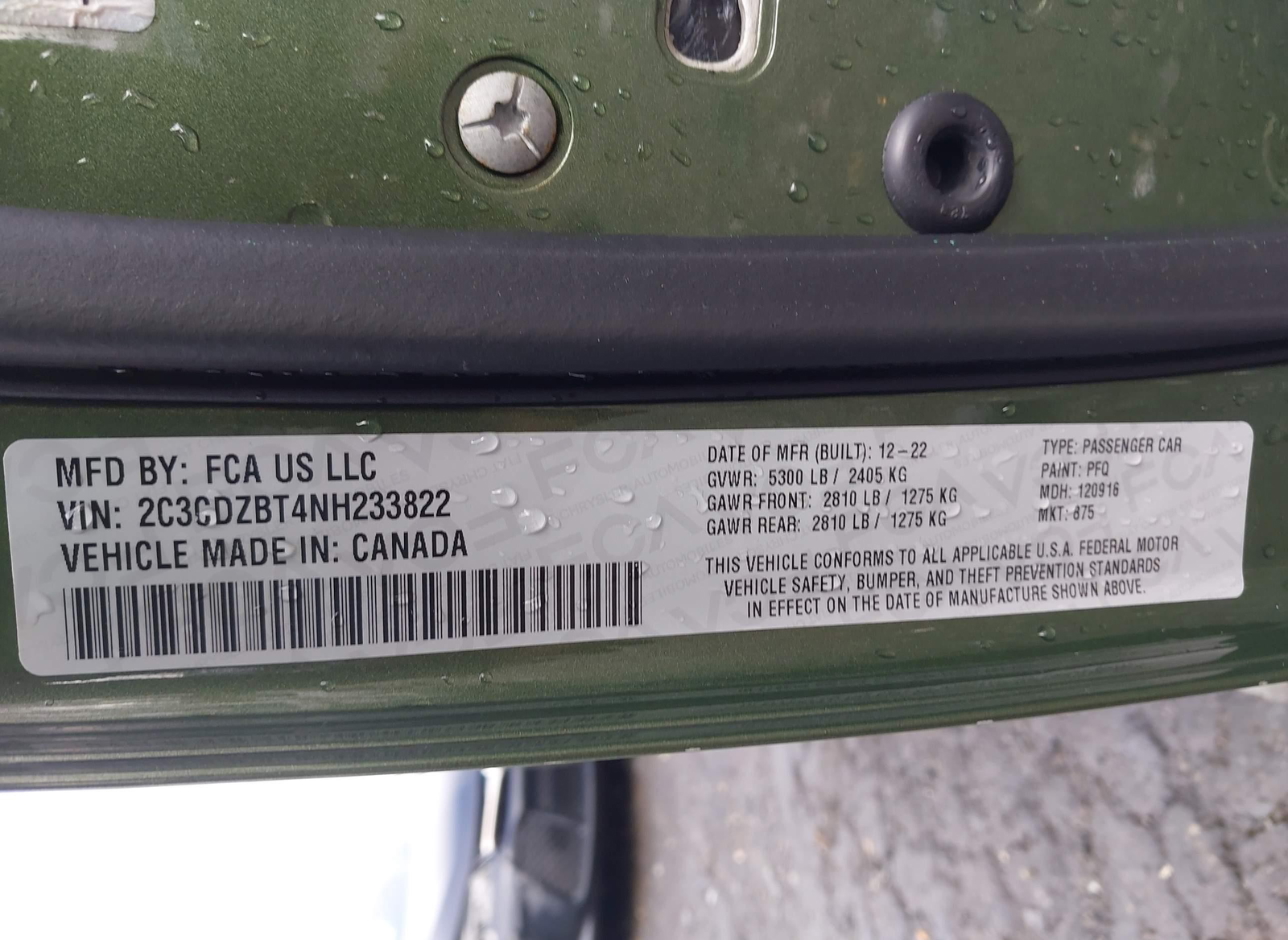 Dodge Challenger 2022