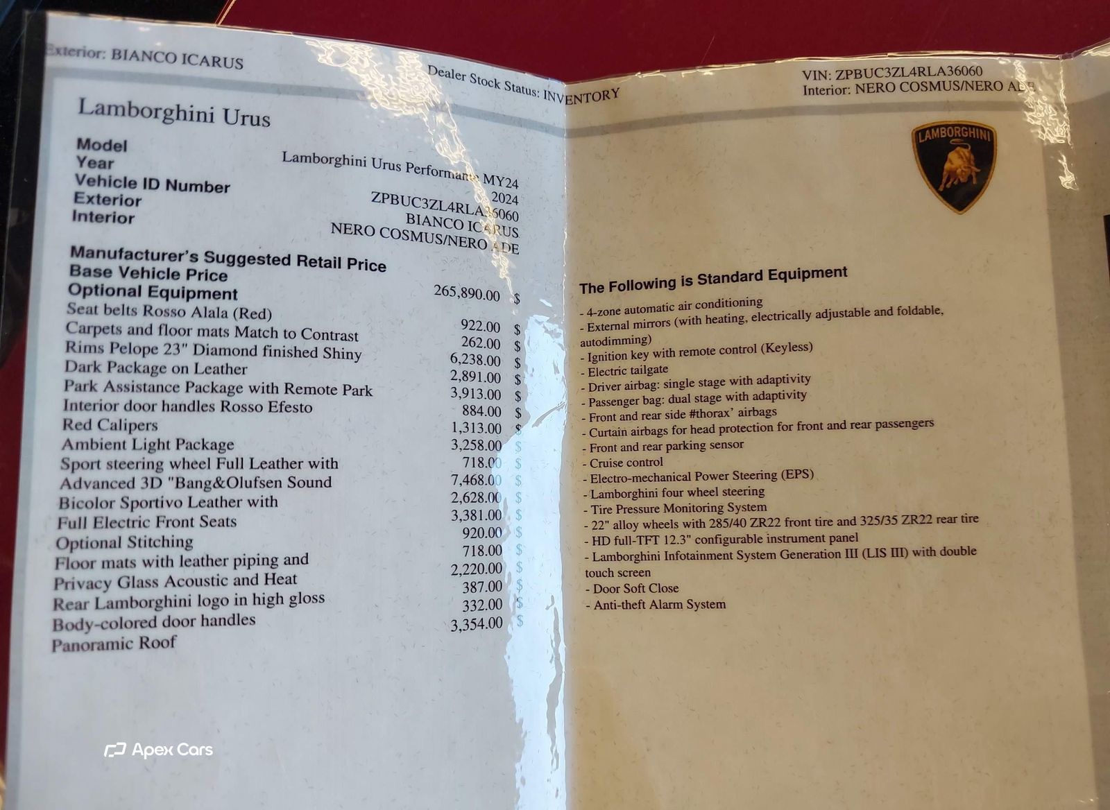 Lamborghini Urus 2024