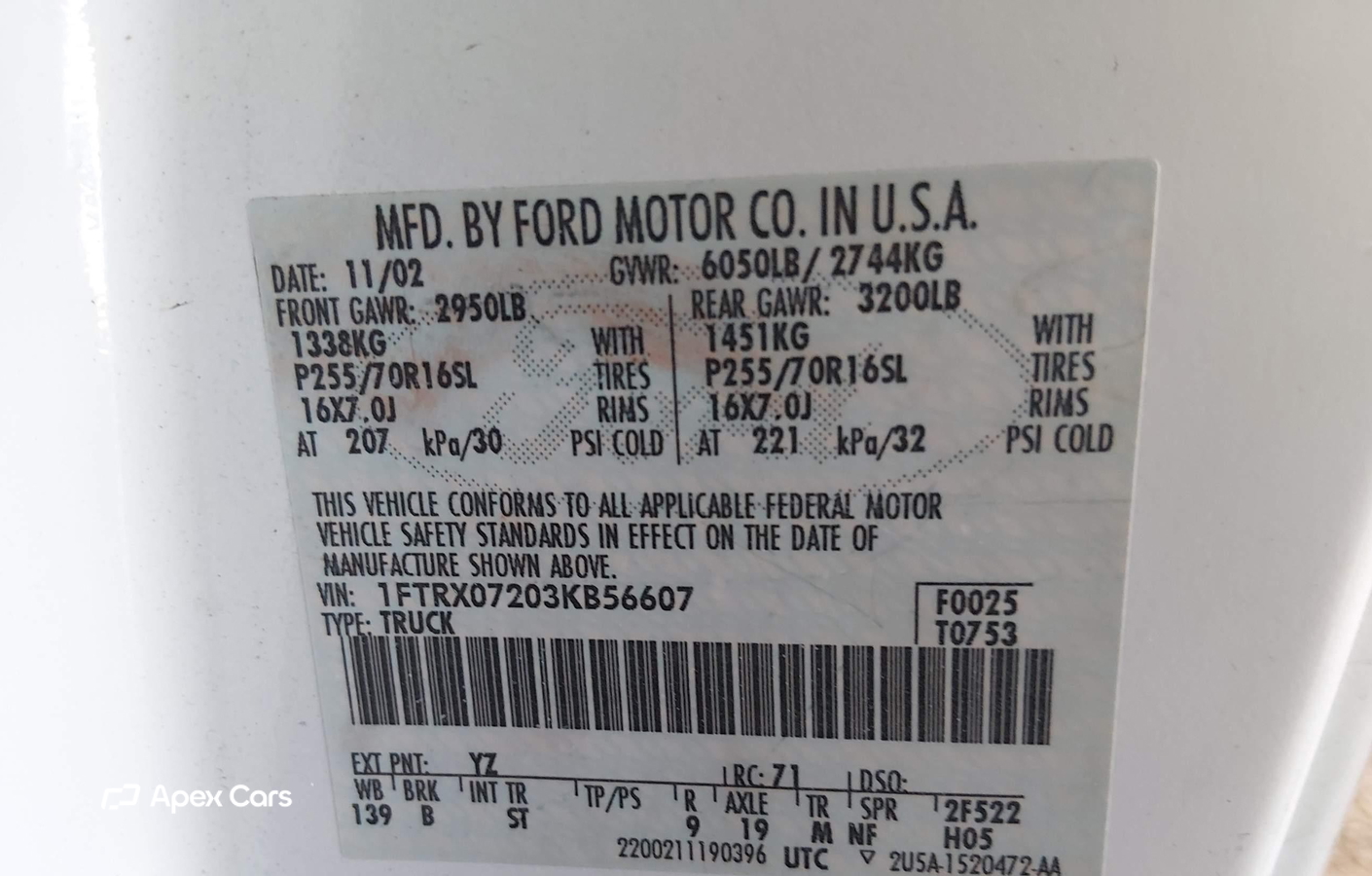 Ford F-150 2003