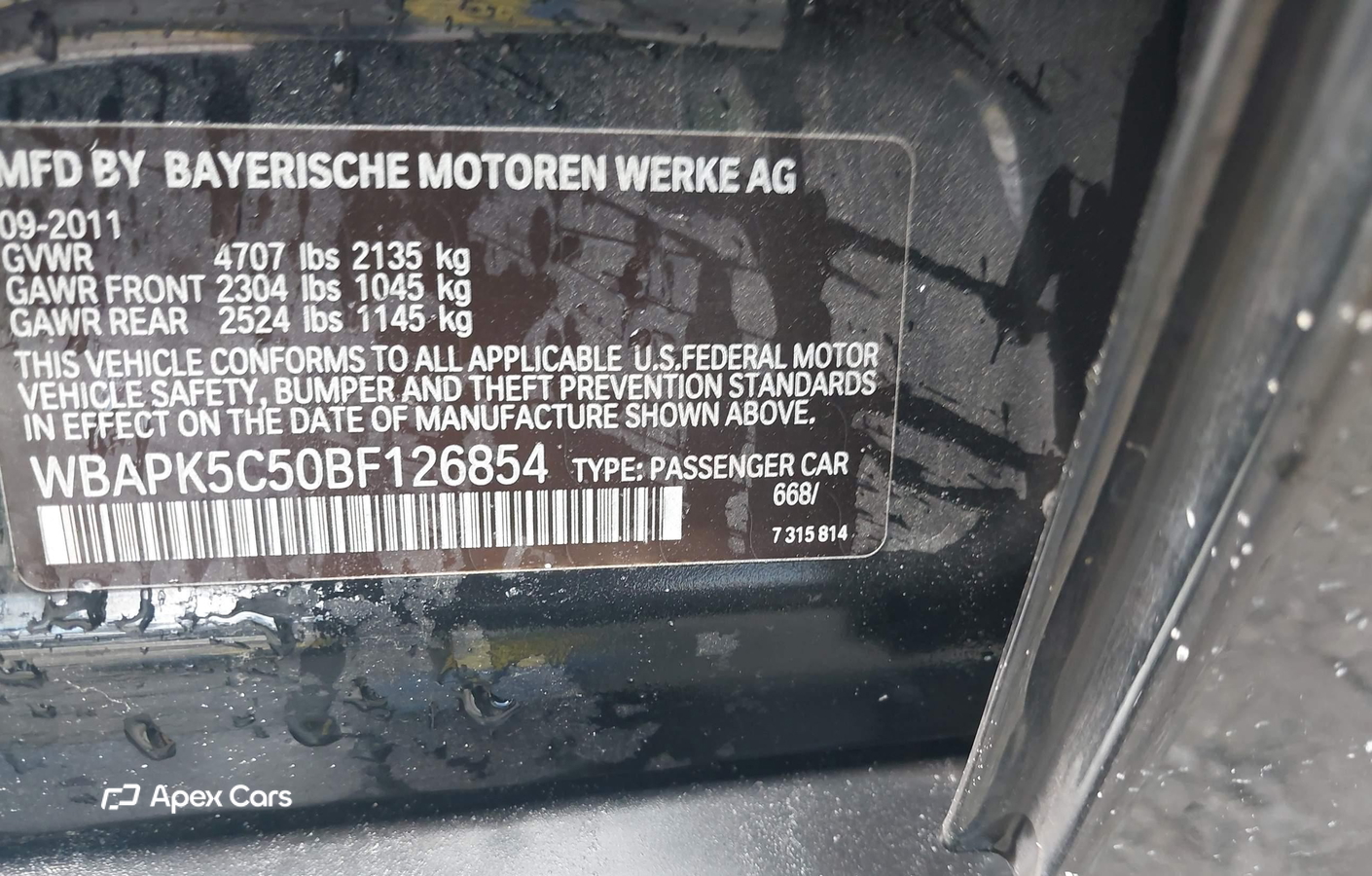 BMW Series 3 2011