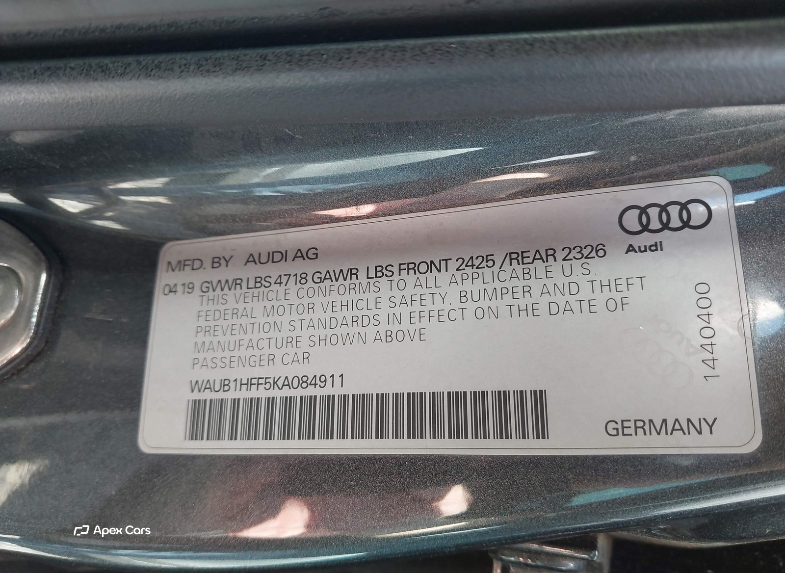 Audi S3 2019