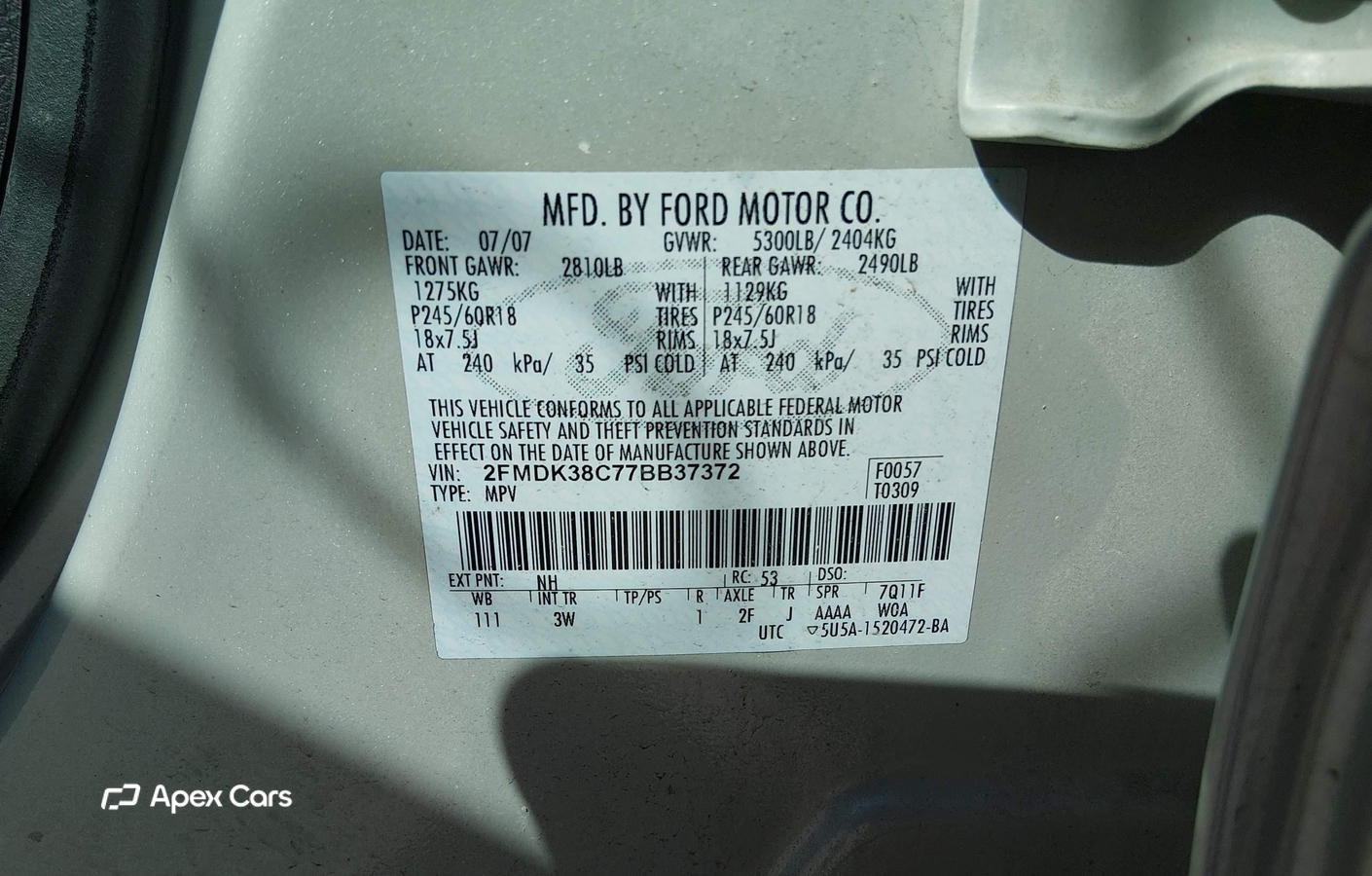 Ford Edge 2007