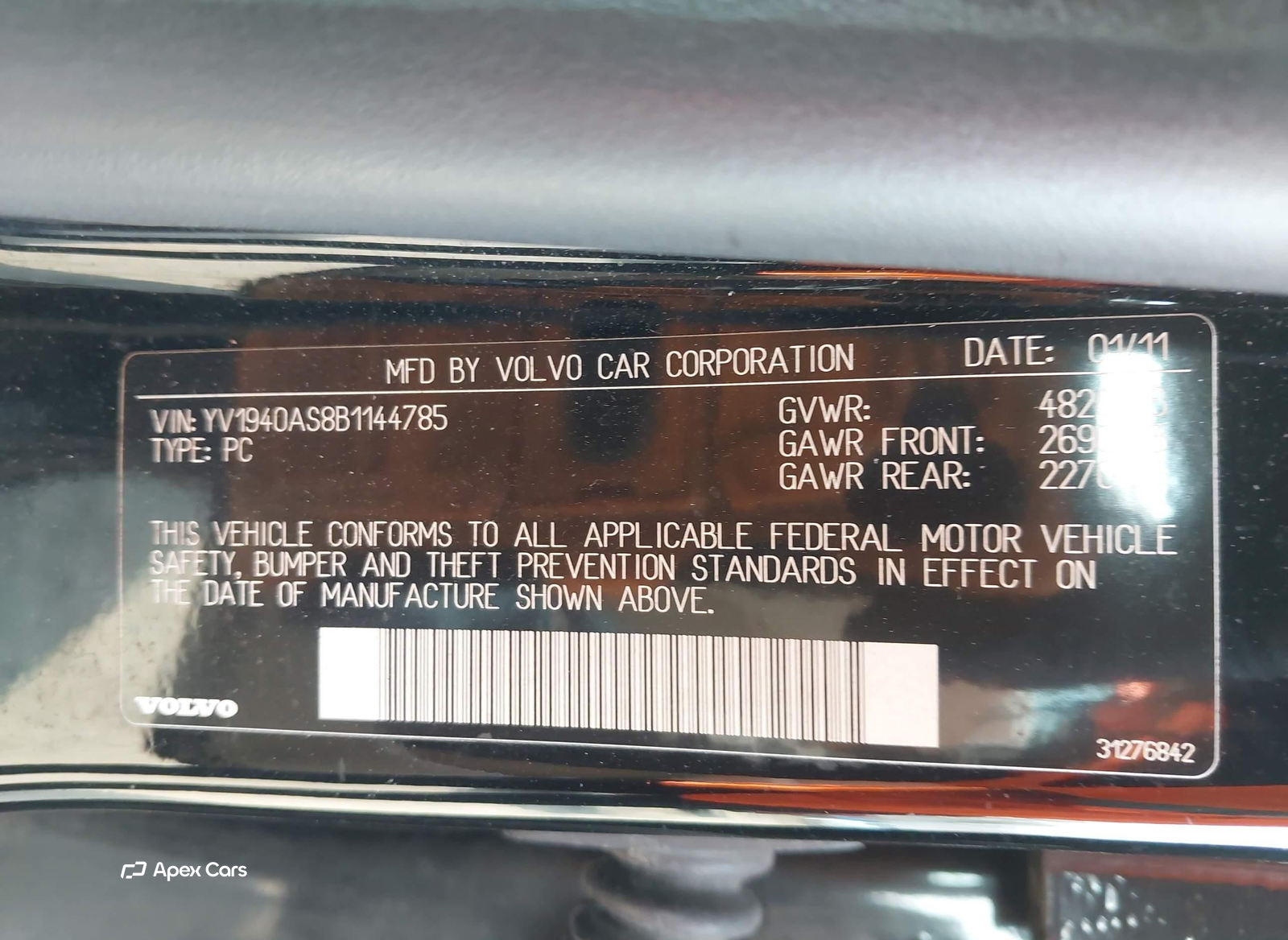 Volvo S80 2011