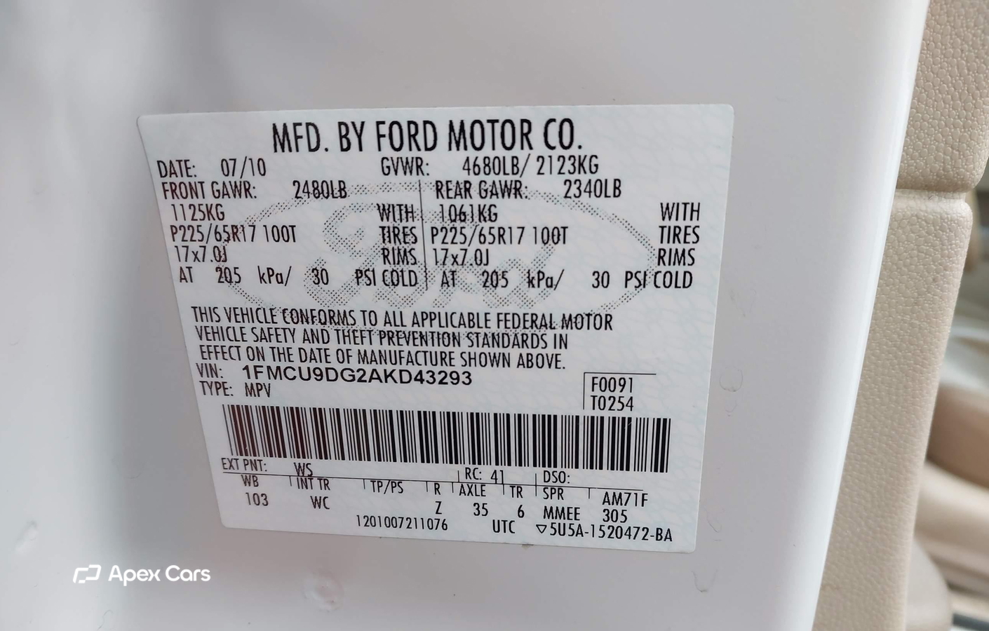 Ford Escape 2010