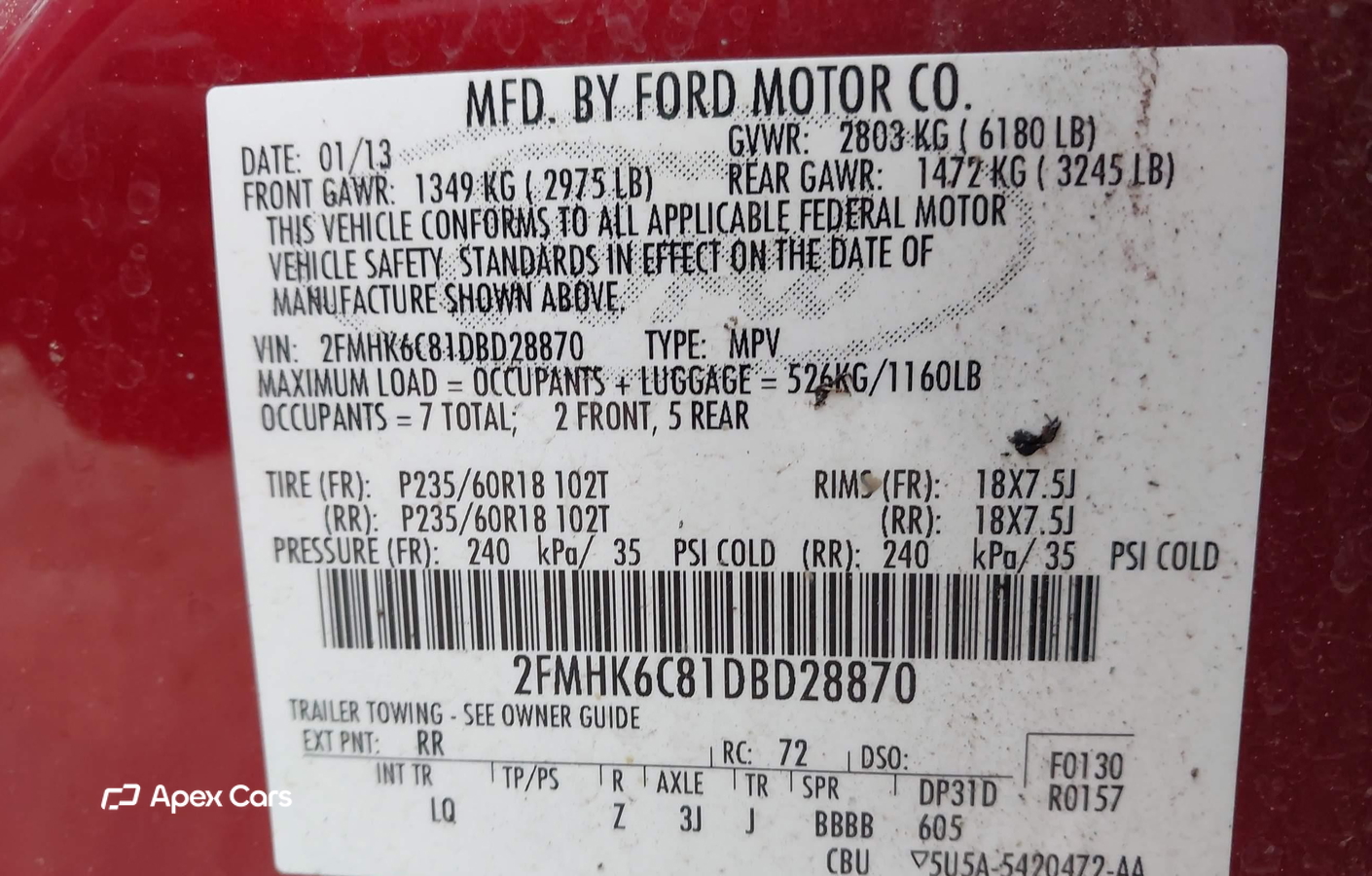 Ford Flex 2013