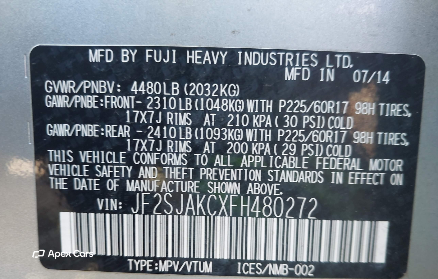 Subaru Forester 2015