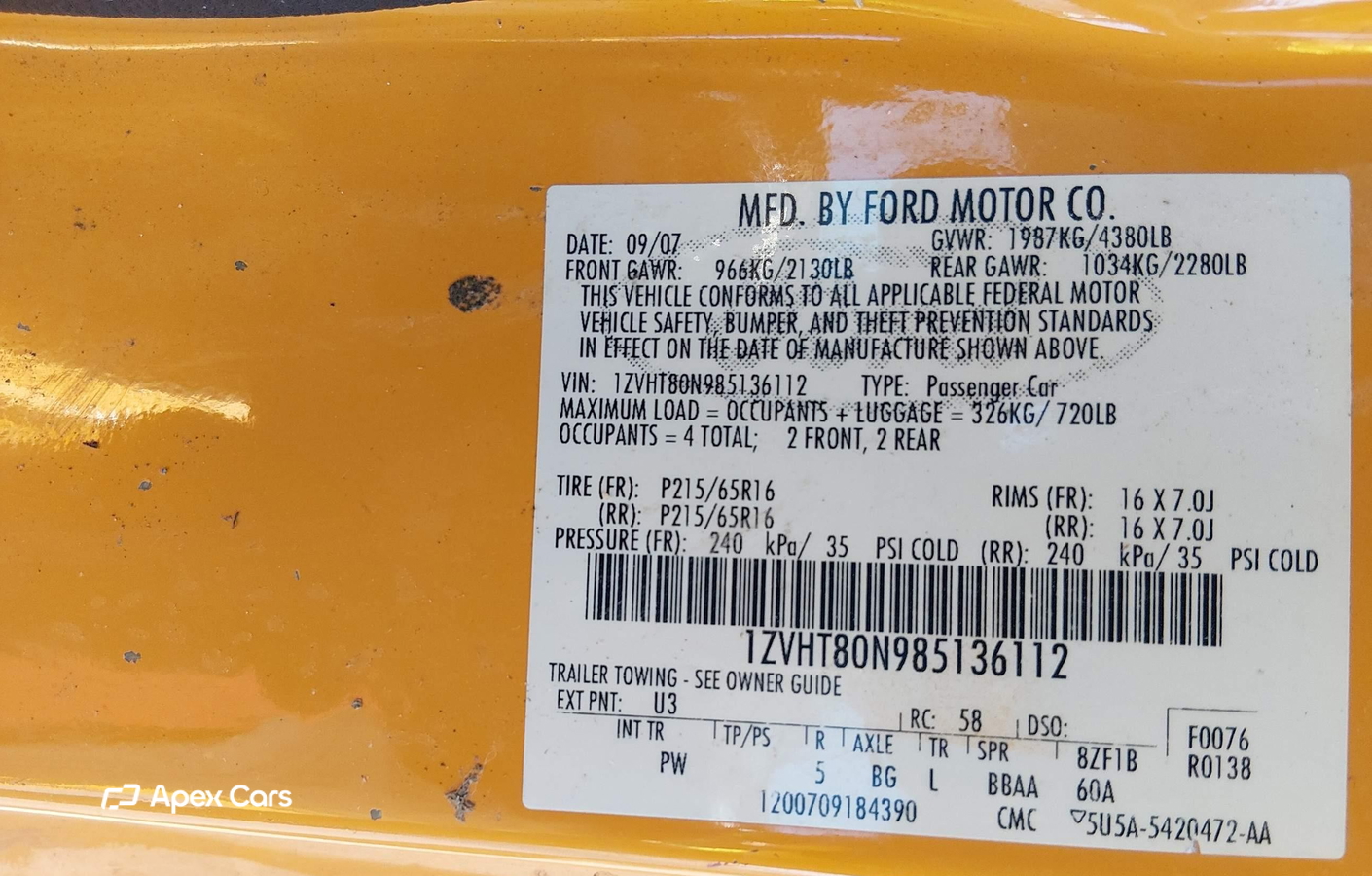 Ford Mustang 2008