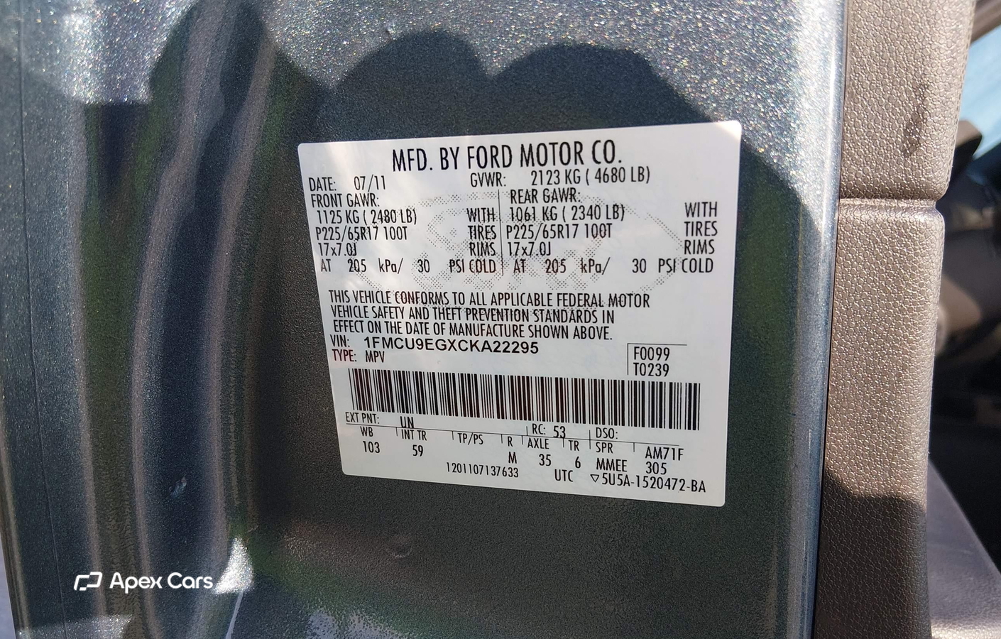 Ford Escape 2012