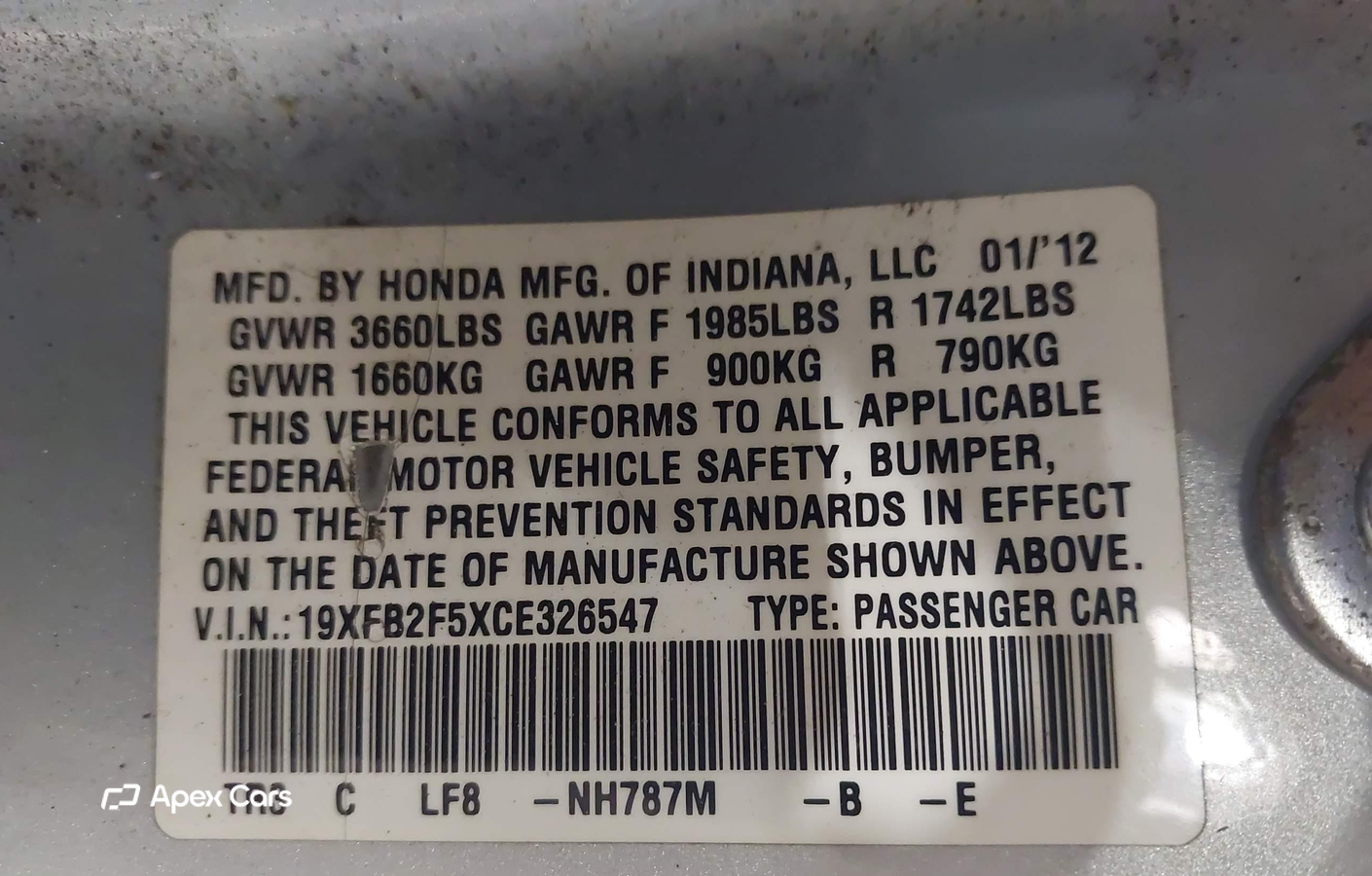 Honda Civic 2012