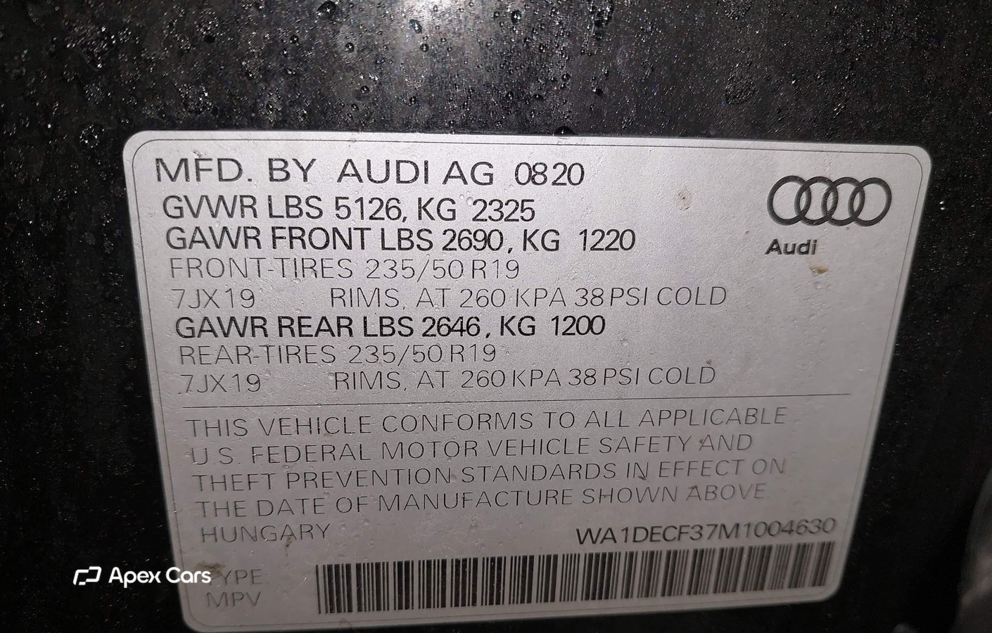 Audi Q3 2021